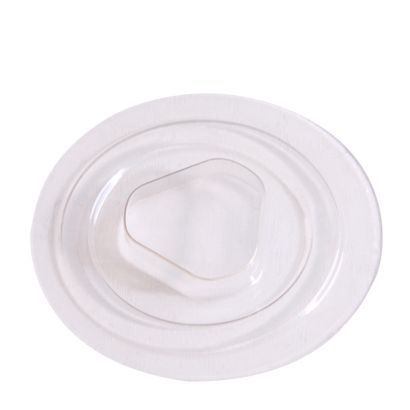 CD-rozetten  CD-clips, 35 mm transparant 