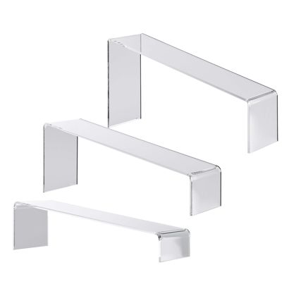 Deco burg, acryl, transparant, schuin 