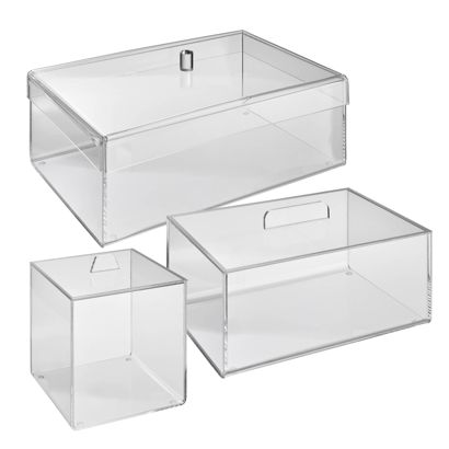 Acrylbox met deksel 