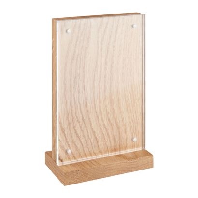 Magnetische T-standaard acryl/eiken 