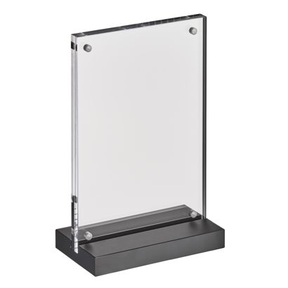 magnetische T-standaard met matzwarte voet 
