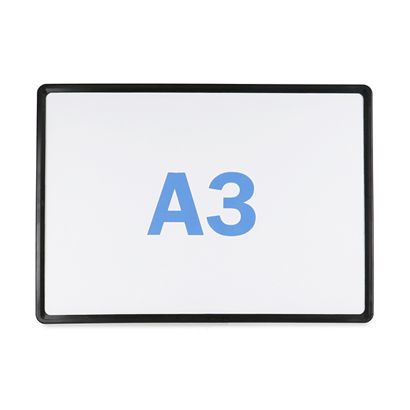 Posterframe, kunststof A3  | zwart 