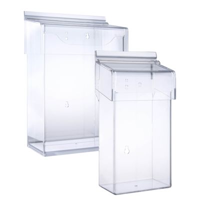 Folderbox weerbestendig met deksel, extra diep, robuust 