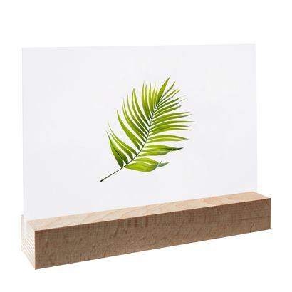 Houten kaarthouder null | Beuken | 150 mm | null
