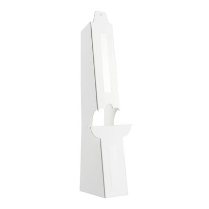 Kartonnen standaard/ezel (dubbele steun), wit A3