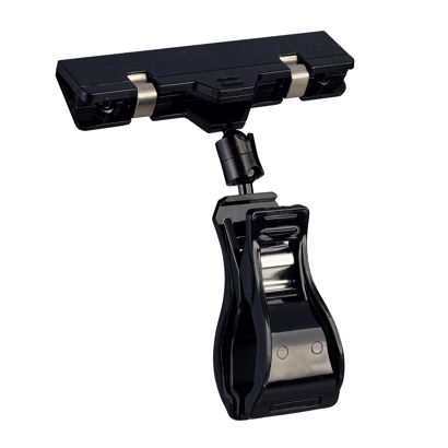 Sign-Clip met grote klem en prijskaarthouder, null