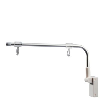 Bannerhanger met magnetische plaat, 250 mm x 110 mm, L-stang 