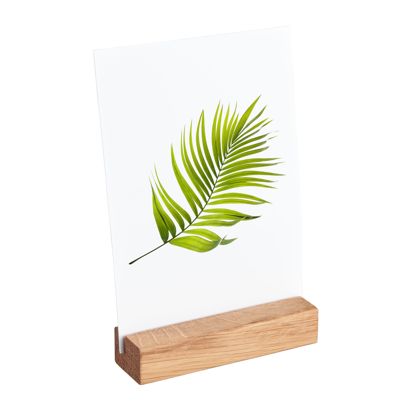Houten kaarthouder null | null | 100 mm | null