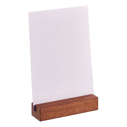 Houten kaarthouder null | null | 100 mm | null