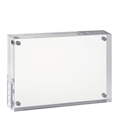 Magnetische fotolijstjes, transparant 90 x 130 mm  | 20 mm