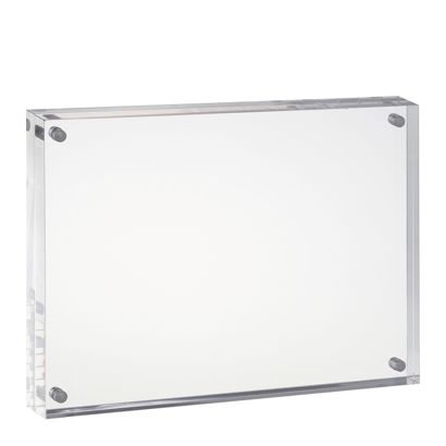 Magnetische fotolijstjes, transparant 120 x 160 mm | 16 mm