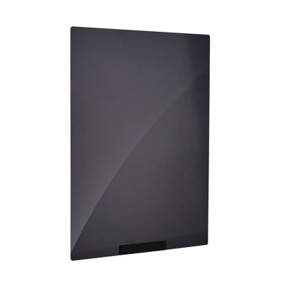 Acrylplaat voor het variabele steeksysteem MODUL, krijtbord zwart, PMMA A4 - 210 x 297 mm 