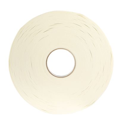 Dubbelzijdig PE-foamtape, wit, 1 mm dik, sterk hechtend, EL100 25 mm