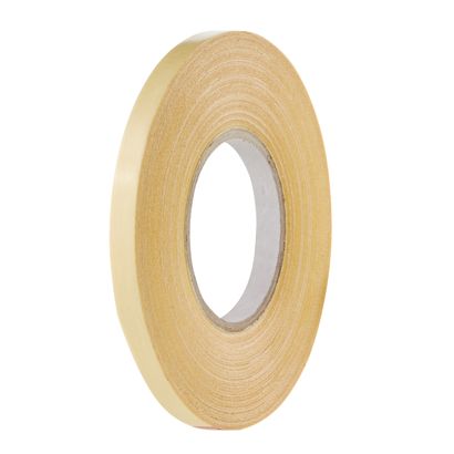 Dubbelzijdig textielversterkt tape, zeer sterk rubberlijm, GW-WS25 12 mm
