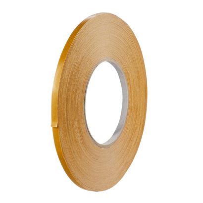 Dubbelzijdig PVC tape, wit, sterke acrylaatlijm, CLM22 6 mm