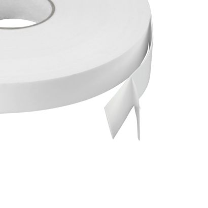 Dubbelzijdig PE-foamtape, wit, 1 mm dik, sterk hechtend, EL100 30 mm
