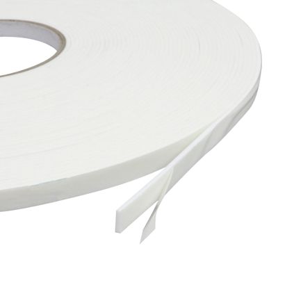 Dubbelzijdig PE-foamtape, wit, 2 mm dik, sterk hechtend, EL200 9 mm