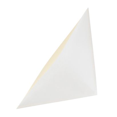 Driehoek insteekhoezen, zelfklevend, papier null | 100 x 100 mm