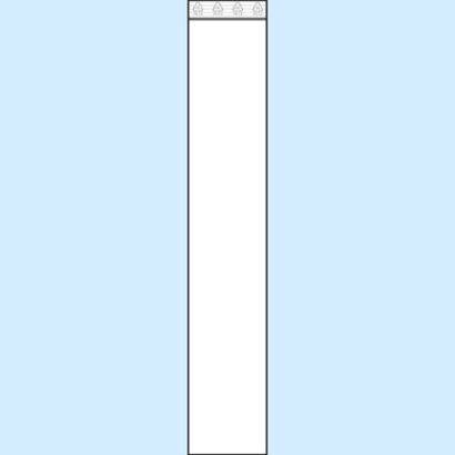 Gripzakken, PE-folie 40 x 230 mm | 50 µm