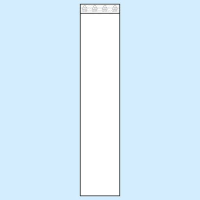 Gripzakken, PE-folie 45 x 220 mm | 50 µm