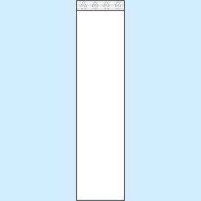 Gripzakken, PE-folie 50 x 170 mm | 50 µm