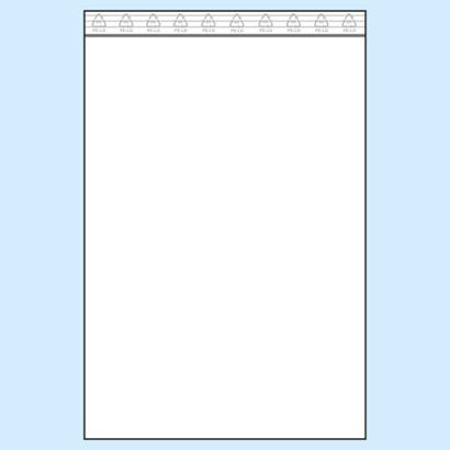 Gripzakken, PE-folie 280 x 400 mm | 50 µm