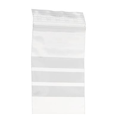 Gripzakken, met schrijfvlakken, PE-folie 70 x 100 mm | 50 µm