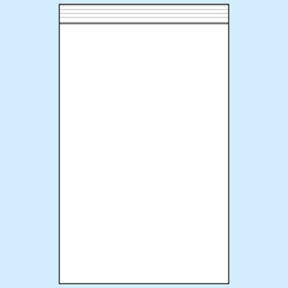 Gripzakken, PE-folie 220 x 310 mm | 90 µm