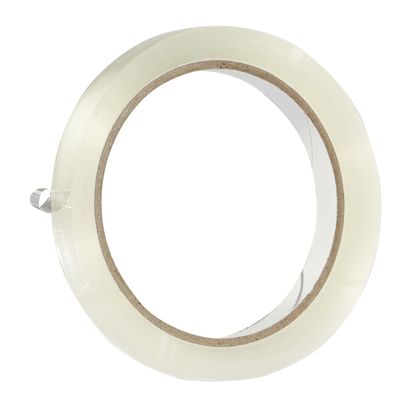 Plakband, PP transparant, low noise 12 mm
