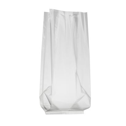 Zakken met zijvouw en sealnaad, OPP-folie 30 µm, 100 x 80 x 270 mm