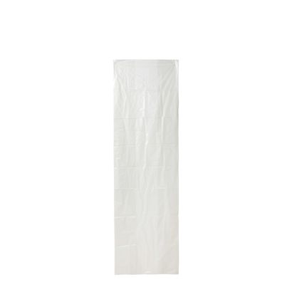 Zakken met zijvouw, PE folie 65 µm van gerecycled materiaal (doos met 50 stuks), 600 + 400 x 2000 mm