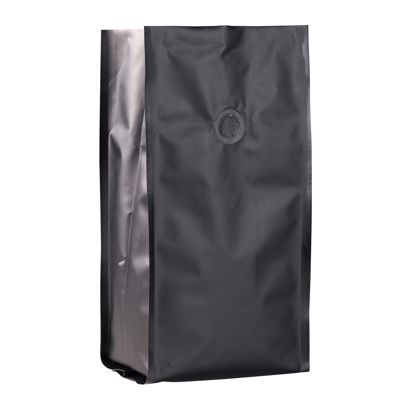 Koffiezakje met aromabeschermingsventiel, zwart 290 x 120 mm