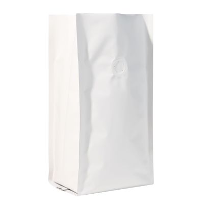 Koffiezakje met aromabeschermingsventiel, wit 290 x 120 mm