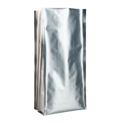 Koffiezakje met K-seal, zilver 420 x 170 mm