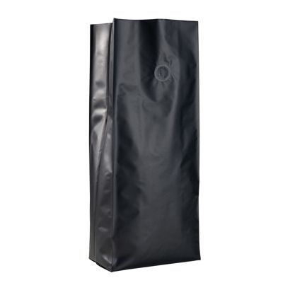 Zijvouwzakken en aromabeschermingsventiel, zwart 380 x 130 mm
