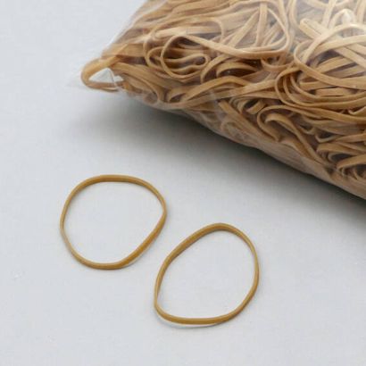 Rubberen elastieken, naturel 3 mm | 50 mm