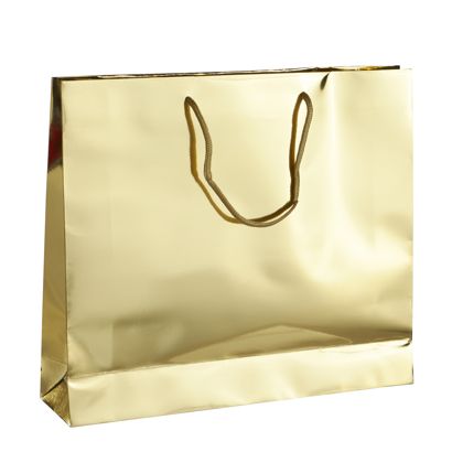Cadeautas, glanzend null | 40 x 35 x 10 cm