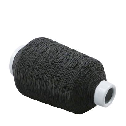 Rond elastiek 1 mm zwart  | 1050 m