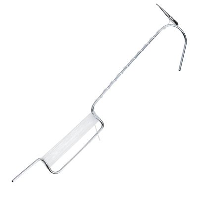 Haken met draad metalen splint | kleine haak