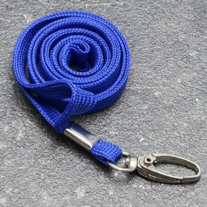 Lanyard, 10 mm breed null | met karabijnhaak