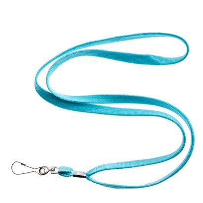 Lanyard, 10 mm breed null | met draaibare metalen haak