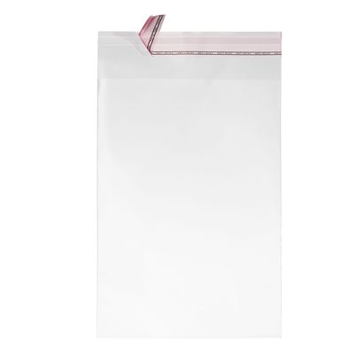 Mailing enveloppen met klep, milieuvriendelijke PLA-folie 119 x 162 mm - C6