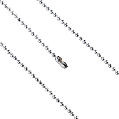 Kogelketting met sluiting null | 1,5 mm | 102 mm