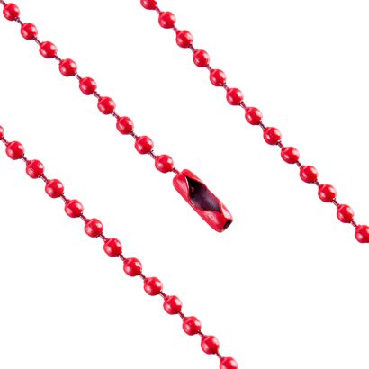 Kogelketting met sluiting null | 2,4 mm | 102 mm
