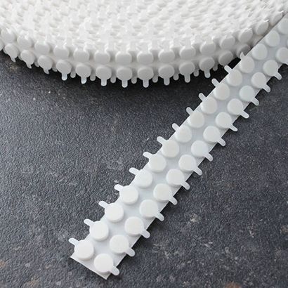 Dubbelzijdige kleefrondjes, PE-foam, 2 mm dik, sterk/sterk 10 mm | 2.500 STK
