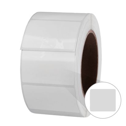 Sluitzegels, enkelzijdig sterk klevend, rechthoekig 80 x 50 mm | 1.000 STK
