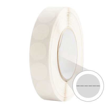 Sluitzegels, enkelzijdig sterk klevend, perforatie 35 mm | 3000 st