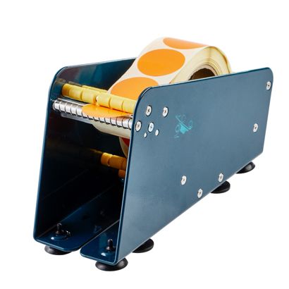 Sluitzegel dispenser (tafelmodel), voor rolbreedtes tot 75 mm, zonder rollenscheiders 