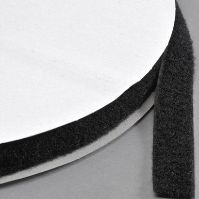 Klittenband, vernaaibaar, lus (rol met 25 m) 16 mm | null