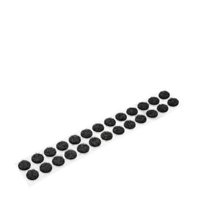 Klittenbandrondjes op rol, 10 mm | null | lus